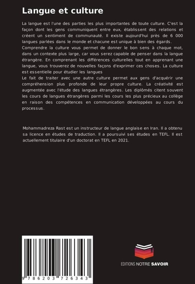 Langue et culture